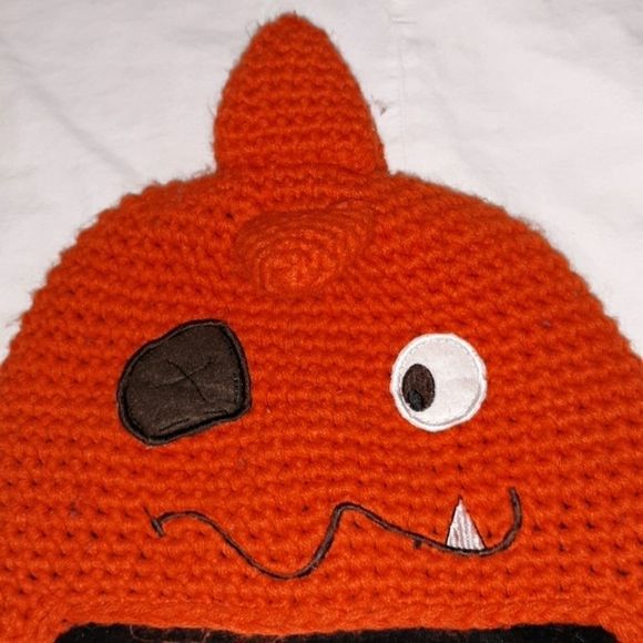 Chaos Monster Maniac Ear Flap‎ Knitted Hat - Picture 2 of 4